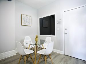 Renovated Apartment Dining Room